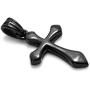 Heavstjer Fashion Stainless Steel Cross Pendant Necklace