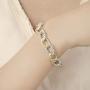 UNY Bracelet Designer Brand Inspired Antique Women Jewelry Cable Wire Vintage Valentine