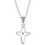 Dicksons Mustard Seed Open Cross Pendant Girls 16 Inch Silver Plated Everyday Necklace in Jewelry Gift Box Dicksons Mustard Seed Open Cross Pendant Girls 16 Inch Silver Plated Everyday Necklace in Jewelry Gift Box