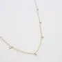 HONEYCAT Tiny Charms Droplet Necklace in Gold, Rose Gold, or Silver | Minimalist, Delicate Jewelry