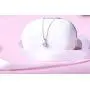 Dazzlingrock Collection 0.25 Carat (ctw) 10K Gold Round Diamond Ladies Heart Pendant 1/4 CT (Silver Chain Included)