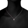 PAVOI 14K Yellow Gold Plated Cubic Zirconia Initial Necklace | Letter Necklaces for Women