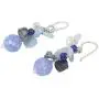 NOVICA Multi-Gem Cultured Freshwater Pearl .925 Sterling Silver Beaded Dangle Earrings, Azure Love NOVICA Multi-Gem Cultured Freshwater Pearl .925 Sterling Silver Beaded Dangle Earrings, Azure Love