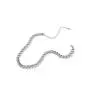 Cathercing Women Chain Choker Necklace Big Link Necklace for Women Trendy Jewelry Necklaces Chains Punk (silver)