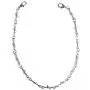 KESOCORAY Punk Gothic Thorns Stainless Steel Barbed Wire Chain Necklace Bracelet Silver Jewelry for Men Women KESOCORAY Punk Gothic Thorns Stainless Steel Barbed Wire Chain Necklace Bracelet Silver Jewelry for Men Women