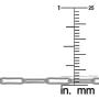 KoolJewelry Sterling Silver 2.9 mm Paperclip Chain Necklace for Men and Women