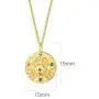 Agvana Constellation Necklaces for Women 14k Gold Plated 925 Sterling Silver CZ Coin Zodiac Pendant Fashion Jewelry Unique Gifts for Women Girlfriend Bestfriend Girls&nbs Agvana Constellation Necklaces for Women 14k Gold Plated 925 Sterling Silver CZ Coin Zodiac Pendant Fashion Jewelry Unique Gifts for Women Girlfriend Bestfriend Girls&nbs