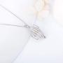 LGSY Sterling Silver Cactus Pearl Cage Pendants for Women, Design Pearl Cage Pendants for Pearl Jewelry Making, Essential Oil Diffuser Lockets for Pearl Jewelry