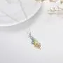 AOBOCO Phoenix Necklace Sterling Silver with Austria Crystal, Birthday Anniversary Gift for Women Wife AOBOCO Phoenix Necklace Sterling Silver with Austria Crystal, Birthday Anniversary Gift for Women Wife