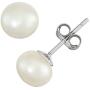 Fresh Water Potato Pearl Sterling Silver Necklace, 18'', Bracelet, 7.5'', and Earring Set