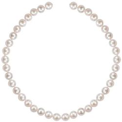 PAVOI Handpicked Freshwater Cultured Pearl Necklace Strand - High Luster White