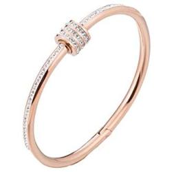 Arain Byqone Love Bracelet, Screw Bracelet Titanium Steel Bracelet, Buckle Bangle Bracelet High Polished Bangle Shiny Minimalist Stainless Steel Bangle for Women Stainless Steel Jewelry Come Gift Box