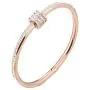 Arain Byqone Love Bracelet, Screw Bracelet Titanium Steel Bracelet, Buckle Bangle Bracelet High Polished Bangle Shiny Minimalist Stainless Steel Bangle for Women Stainless Steel Jewelry Come Gift Box