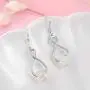 AOBOCO Sterling Silver Cube Crystal Earrings, Aurora Borealis Iridescent Crystals from Austria, Dangle Drop Earrings for Women, Anniversary Birthday Jewelry Gifts for Her AOBOCO Sterling Silver Cube Crystal Earrings, Aurora Borealis Iridescent Crystals from Austria, Dangle Drop Earrings for Women, Anniversary Birthday Jewelry Gifts for Her