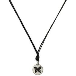 Black Choker Necklace with Stainless Steel Animal Charm Necklace on Double Black Strand for Women - Light, Elegant, Hypoallergenic Jewelry