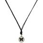 Black Choker Necklace with Stainless Steel Animal Charm Necklace on Double Black Strand for Women - Light, Elegant, Hypoallergenic Jewelry