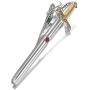 Yoursfs Personalised Tie Clips for Men Novelty Sword Tie Clip Tie Pin for Mens Tie