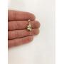 10k Real Solid Gold Boxing Glove Pendant, Fighter Sports Jewelry for Boxers Tournament Prize Charm