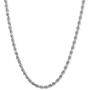 14k REAL Yellow Gold 1.50mm,2mm Or 2.5mm Thick Shiny Hollow Rope Chain Necklace for Pendants and Charms with Lobster-Claw Clasp (16'', 18'' 20'', 22'' or 24 inch)