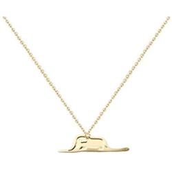 ittle Prince Snake Elephant Pendant Necklace for Woman Proverb Jewelry ''Greed Has No Limits''