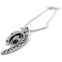 FORGIVEN JEWELRY Samoan Tribal Jesus Necklace on Ball Chain