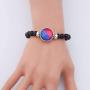 Zuo Bao Gay Pride Gift LGBT Rainbow Beaded Handmade Bracelet Relationship Friendship Jewelry Love Gifts for Gay Lesbian