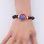 Zuo Bao Gay Pride Gift LGBT Rainbow Beaded Handmade Bracelet Relationship Friendship Jewelry Love Gifts for Gay Lesbian