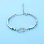 Zuo Bao Memorial Jewelry Sympathy Gift A Piece of My Heart Lives in Heaven Bracelet Loss Jewelry Gift
