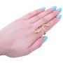 MIXIA Adjustable Punk Rock Crystal Snake Ring for Women Vintage Gothic Open Smooth Animal Finger Ring Halloween Jewelry Accessories