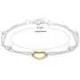 Vanbelle Yellow Gold & Silver Plated Two Tone 925 Sterling Silver Open Heart Charm with Double Layered Beaded Chain Bracelet for Women and Girls Vanbelle Yellow Gold & Silver Plated Two Tone 925 Sterling Silver Open Heart Charm with Double Layered Beaded Chain Bracelet for Women and Girls