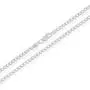 NYC Sterling Chain Necklace 3MM Sterling Silver .925 Curb Link For Men And Women, Made In Italy NYC Sterling Chain Necklace 3MM Sterling Silver .925 Curb Link For Men And Women, Made In Italy