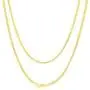 Nuragold 14k Yellow Gold 2mm Solid Franco Wheat Spiga Foxtail Chain Pendant Necklace, Mens Womens Lobster Lock 16'' 18'' 20'' 22'' 24'' 26'' 28'' 30'' Nuragold 14k Yellow Gold 2mm Solid Franco Wheat Spiga Foxtail Chain Pendant Necklace, Mens Womens Lobster Lock 16'' 18'' 20'' 22'' 24'' 26'' 28'' 30''