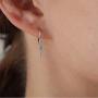 VANOVEI Small Huggie Hoop Earrings for Women S925 Sterling Silver Mini Hoop Dainty Earrings Jewelry Accessories