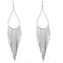 Silver Hook Long Chain Tassel Dangle Earrings for Women Long Tassel Drop Dangle Statement Earrings Party Jewelry Silver Hook Long Chain Tassel Dangle Earrings for Women Long Tassel Drop Dangle Statement Earrings Party Jewelry