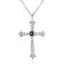 Jewenova Cross Projection Necklace for Women Men Bible Lords Prayer Cross Necklace Cubic Zirconia Cross Pendant Necklace Christian Religious Jewelry Gifts for Women Jewenova Cross Projection Necklace for Women Men Bible Lords Prayer Cross Necklace Cubic Zirconia Cross Pendant Necklace Christian Religious Jewelry Gifts for Women