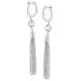 Silpada Cosmos Tassel Drop Earrings with Cubic Zirconia in Sterling Silver Silpada Cosmos Tassel Drop Earrings with Cubic Zirconia in Sterling Silver