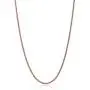 GemStar USA Rose Gold Flashed Sterling Silver 1mm Thin Cable Rolo Chain Necklace, 14-36 Inches GemStar USA Rose Gold Flashed Sterling Silver 1mm Thin Cable Rolo Chain Necklace, 14-36 Inches