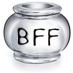 Inspirational Words Hope Believe Survivor Message Barrel Charm Bead For Women 925 Sterling Silver Fits European Bracelet
