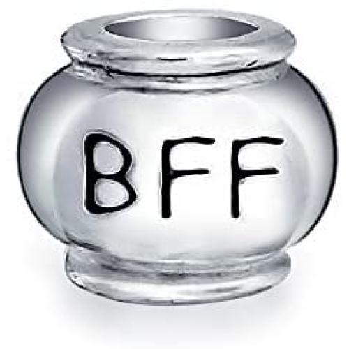 Inspirational Words Hope Believe Survivor Message Barrel Charm Bead For Women 925 Sterling Silver Fits European Bracelet