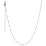 Pandora Jewelry Beaded Sterling Silver Necklace, 27.6''