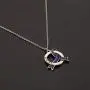 Lupus Disease Purple Ribbon Clip-on Charm/Necklace Lupus Awareness Gift Purple Awareness Lupus Survivor Jewelry