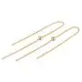 FANCIME 14K Real Solid Yellow Gold Threader Earrings with 2 Natural Round Cut Diamonds 0.03ct Minimalism Long Drop Earrings Fine Jewelry for Women 1.17g FANCIME 14K Real Solid Yellow Gold Threader Earrings with 2 Natural Round Cut Diamonds 0.03ct Minimalism Long Drop Earrings Fine Jewelry for Women 1.17g