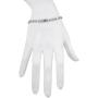 LUX ACCESSORIES Silver Tone Partners in Crime BFF Best Friend Bracelet Set