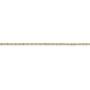 Solid 18k Yellow Gold 1.10mm Singapore Chain Necklace - with Secure Lobster Lock Clasp