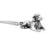 Dog Necklace for Men, Vintage Puppy Dog Pendant Necklace with 25.6” Chain, Cute Dog Totem Amulet Necklace, Hip Hop Necklace, Punk Rock Animal Dog Jewelry for Men Boys, Pet Lovers Gifts