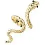 MIXIA Adjustable Punk Rock Crystal Snake Ring for Women Vintage Gothic Open Smooth Animal Finger Ring Halloween Jewelry Accessories MIXIA Adjustable Punk Rock Crystal Snake Ring for Women Vintage Gothic Open Smooth Animal Finger Ring Halloween Jewelry Accessories