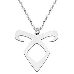 CENWA Angelic Power Rune Necklace Enkeli Pendant Angelic Power Rune Symbol Jewelry