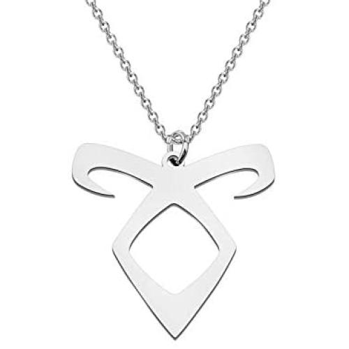 CENWA Angelic Power Rune Necklace Enkeli Pendant Angelic Power Rune Symbol Jewelry