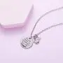 Melix Home Gift for Daughter Necklace from Mom Dad, Youll Always Be My Little Girl Necklace