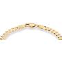 Miabella 18K Gold Over Sterling Silver Italian 5mm Solid Diamond-Cut Cuban Link Curb Chain Bracelet for Men Women, 6.5, 7, 8, 9 Inch 925 Made in Italy